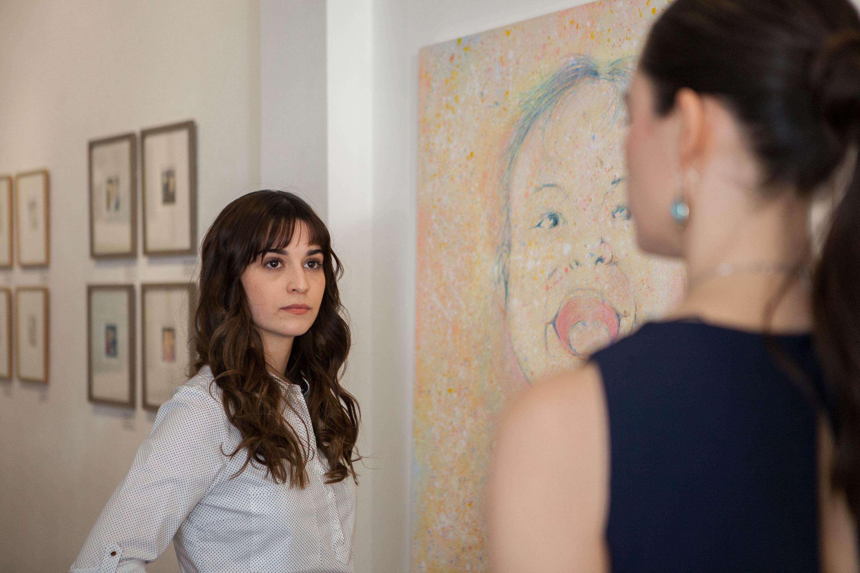 Raquel Esteban in The Missing Painting in London 2016 directed by Mario Manas, Edward, Bishop, Chapters, People, freelance, unit, stills, photographer, portrait, photography, crew, commercials, promos, film, drama