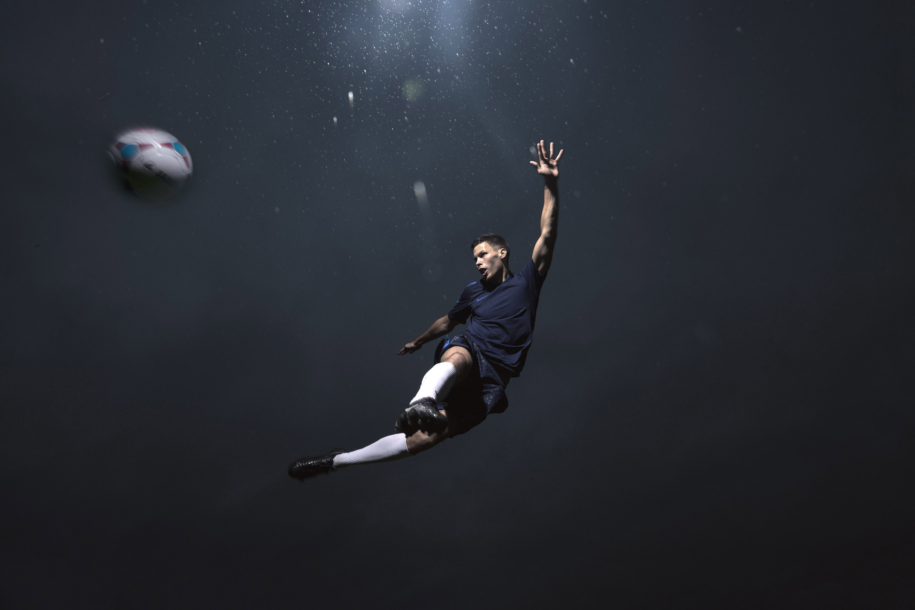 Football shoot for Nike. Greg, Woodward, Chapters, People, freelance, production, unit, stills, photographer, photography, portrait, crew, commercials, promos,