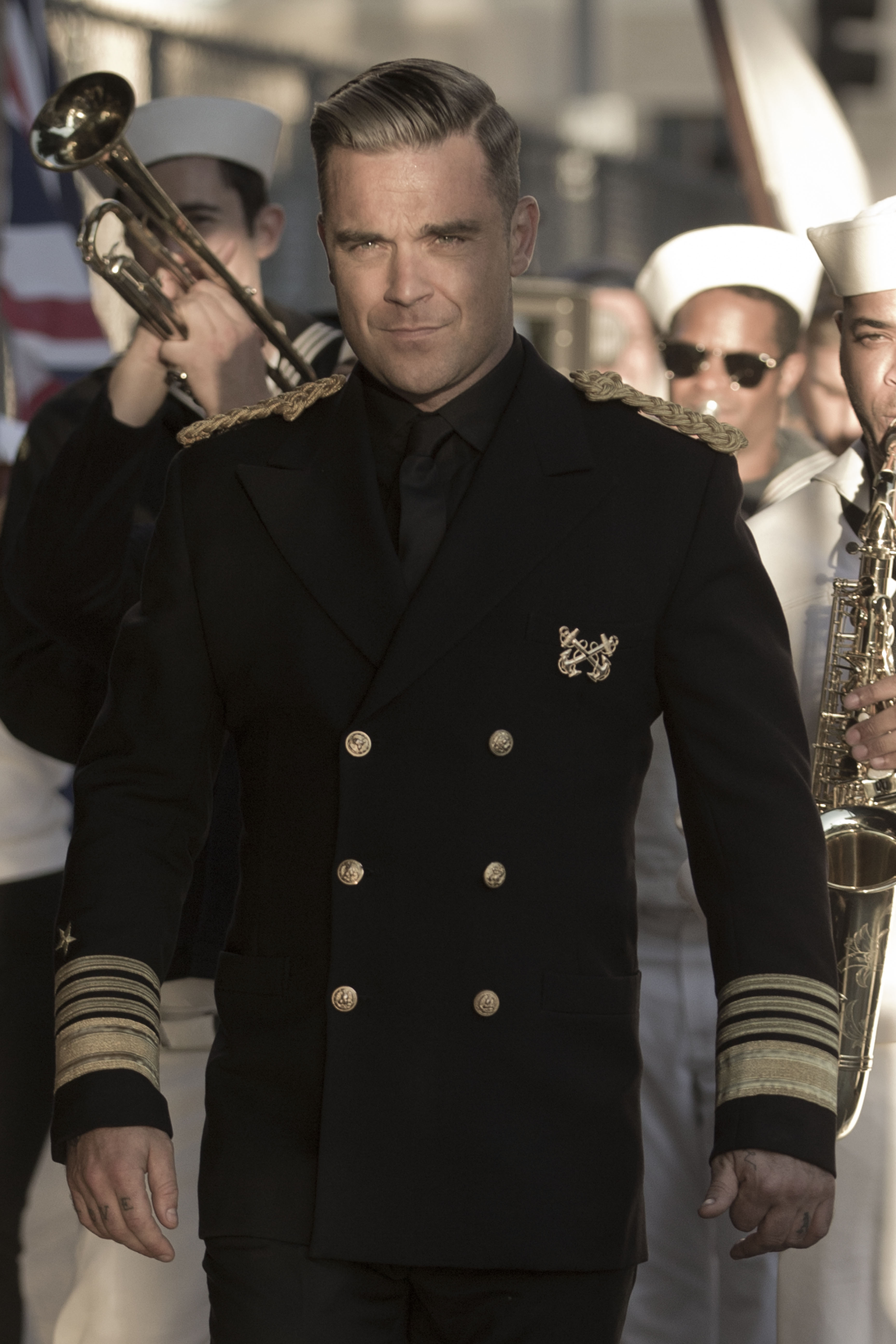 Photoshoot with Robbie Williams. Dean, Chapple, Chapters, People, freelance, unit, stills photographer, portrait, celebrity, editorial, photography, crew, commercials, promos, film, drama
